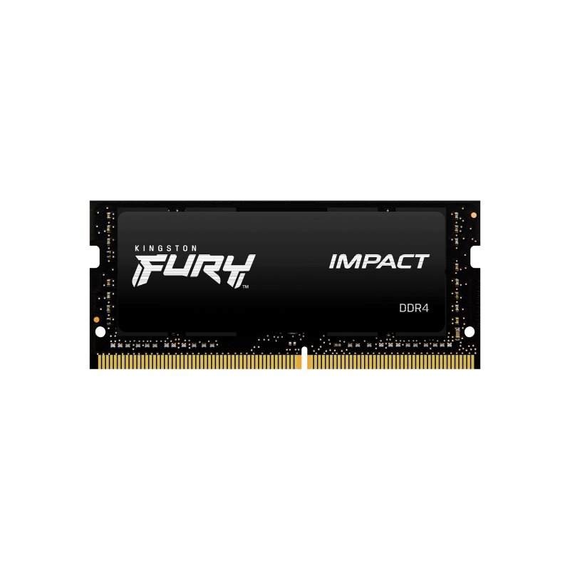 Kingston Fury Impact 8 GB SO DDR4 3200 CL20 KF432S20IB/8 fra buy2say.com! Anbefalede produkter | Elektronik online butik