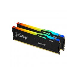 Kingston Fury Beast RGB 2 x 8GB DDR5 5200MT/s CL40 DIMM KF552C40BBAK2-16 von buy2say.com! Empfohlene Produkte | Elektronik-Onlin