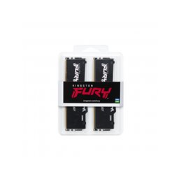 Kingston Fury Beast RGB Kit 2x8GB DDR5 6000MT/s CL40 DIMM KF560C40BBAK2-16 fra buy2say.com! Anbefalede produkter | Elektronik on