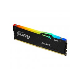 Kingston Fury Beast RGB 16GB 5600 Mhz DDR5 DIMM KF556C36BBEA-16 fra buy2say.com! Anbefalede produkter | Elektronik online butik