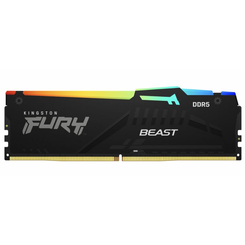 Kingston Fury Beast Black RGB 32GB DDR5 5600MT/s CL36 DIMM KF556C36BBEA-32 fra buy2say.com! Anbefalede produkter | Elektronik on