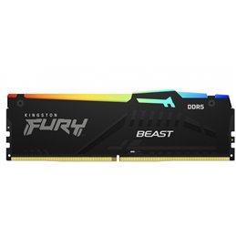 Kingston Fury Beast RGB 2 x 32GB DDR5 6000MT/s CL40 DIMM KF560C40BBAK2-64 från buy2say.com! Anbefalede produkter | Elektronik on