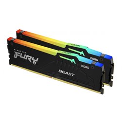 Kingston Fury Beast kit 2 x 32GB DDR5 5200MT/s CL36 DIMM KF552C36BBEAK2-64 von buy2say.com! Empfohlene Produkte | Elektronik-Onl