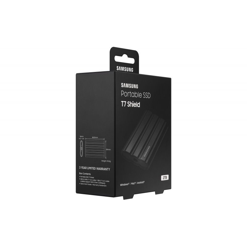 Samsung T7 Shield USB 3.2 2TB MU-PE2T0S/EU from buy2say.com! Buy and say your opinion! Recommend the product!