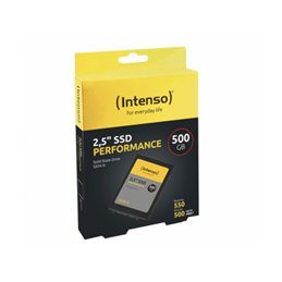 Intenso SSD SATA III Performance 500GB Interne 3814450 från buy2say.com! Anbefalede produkter | Elektronik online butik