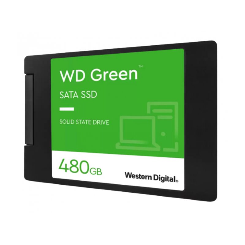 WD Green SSD 2.5 480GB 3D NAND - WDS480G3G0A от buy2say.com!  Препоръчани продукти | Онлайн магазин за електроника