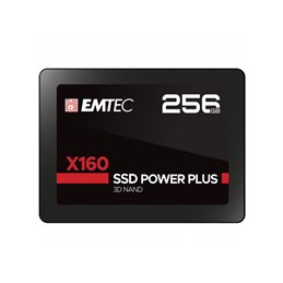 Emtec Internal SSD X160 256GB 3D NAND 2,5 SATA III 520MB/s ECSSD256GNX160 from buy2say.com! Buy and say your opinion! Recommend 