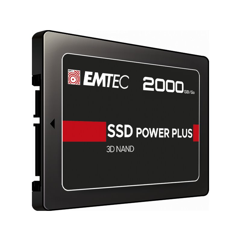 Emtec Internal SSD X150 2TB 3D NAND 2,5 SATA III 500MB/sec ECSSD960GX150 fra buy2say.com! Anbefalede produkter | Elektronik onli