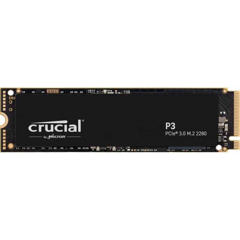 Crucial P3 4000GB 3D NAND NVME PCIE M.2 - Solid State Disk - CT4000P3SSD8 från buy2say.com! Anbefalede produkter | Elektronik on