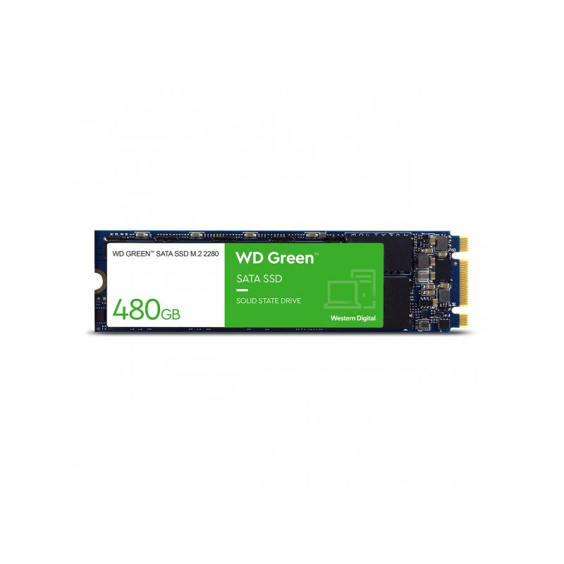 WD Green SSD 480GB M.2 7mm SATA Gen 4 Serial ATA WDS480G3G0B from buy2say.com! Buy and say your opinion! Recommend the product!