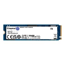 Kingston SSD M.2 1 TB NV2 2280 PCIe 4.0 NVMe SNV2S/1000G from buy2say.com! Buy and say your opinion! Recommend the product!