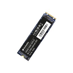 Verbatim SSD 256GB, SATA-III, M.2 2280 - Retail fra buy2say.com! Anbefalede produkter | Elektronik online butik
