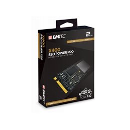 Emtec Internal SSD X400 2TB M.2 2280 SATA 3D NAND 4700MB/sec alkaen buy2say.com! Suositeltavat tuotteet | Elektroniikan verkkoka