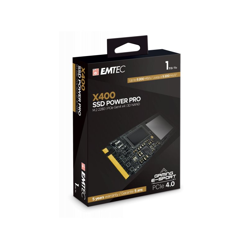 Emtec Internal SSD X400 1TB M.2 2280 SATA 3D NAND 4700MB/sec от buy2say.com!  Препоръчани продукти | Онлайн магазин за електрони