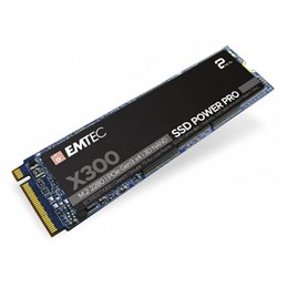 Emtec Intern. SSD X300 2TB M.2 2280 SATA 3D NAND 3300MB/sec ECSSD2TX300 fra buy2say.com! Anbefalede produkter | Elektronik onlin