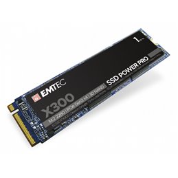 Emtec Intern. SSD X300 1TB M.2 2280 SATA 3D NAND 3300MB/sec ECSSD1TX300 fra buy2say.com! Anbefalede produkter | Elektronik onlin
