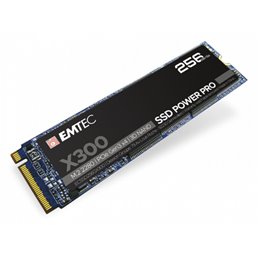 Emtec Intern. SSD X300 256GB M.2 2280 SATA 3D NAND 1700MB/sec ECSSD256GX300 från buy2say.com! Anbefalede produkter | Elektronik 