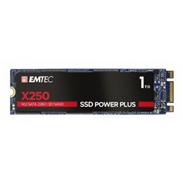Emtec Internal SSD X250 1TB M.2 SATA III 3D NAND 520MB/sec ECSSD1TX250 from buy2say.com! Buy and say your opinion! Recommend the