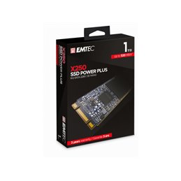 Emtec Internal SSD X250 1TB M.2 SATA III 3D NAND 520MB/sec ECSSD1TX250 fra buy2say.com! Anbefalede produkter | Elektronik online