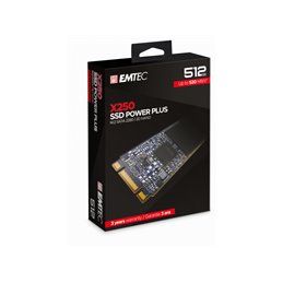 Emtec Internal SSD X250 512GB M.2 SATA III 3D NAND 520MB/sec ECSSD512GX250 fra buy2say.com! Anbefalede produkter | Elektronik on