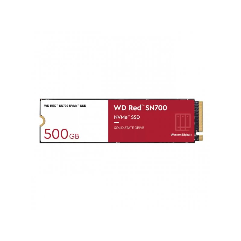 WD SSD Red SN700 500GB NVMe M.2 PCIE Gen3 - Solid State Disk WDS500G1R0C von buy2say.com! Empfohlene Produkte | Elektronik-Onlin