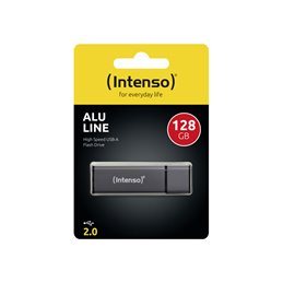 Intenso Alu Line USB Flash 128GB 2.0 3521495 fra buy2say.com! Anbefalede produkter | Elektronik online butik
