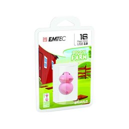 USB FlashDrive 16GB EMTEC Blister Animalitos (Animals Piggy) von buy2say.com! Empfohlene Produkte | Elektronik-Online-Shop