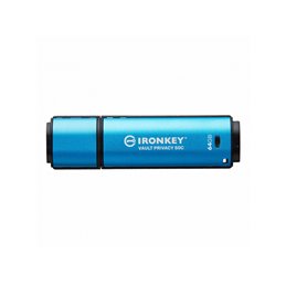 Kingston USB Flash 64GB IronKey Vault Privacy 50C AES-256 IKVP50C/64GB от buy2say.com!  Препоръчани продукти | Онлайн магазин за