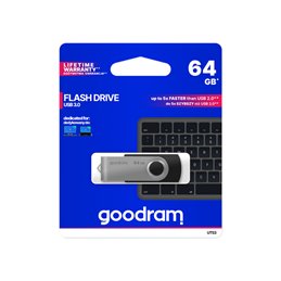 GOODRAM UTS3 USB 3.0 64GB Black UTS3-0640K0R11 von buy2say.com! Empfohlene Produkte | Elektronik-Online-Shop