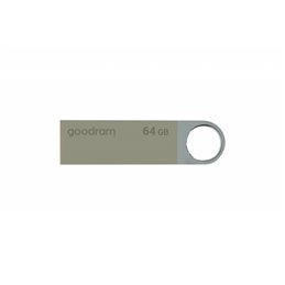 GOODRAM UUN2 USB 2.0 64GB Silver UUN2-0640S0R11 fra buy2say.com! Anbefalede produkter | Elektronik online butik