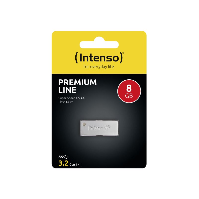 Intenso Premium Line USB Flash 8GB Typ-A 3.2 Silber 3534460 от buy2say.com! Препоръчани продукти | Онлайн магазин за електроник Intenso Premium Line USB Flash 8GB Typ-A 3.2 Silber 3534460 от buy2say.com! Препоръчани продукти | Онлайн магазин за електроник