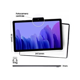 Samsung Galaxy Tab A7 32GB LTE T505N dark grey EU - SM-T505NZAAEUE alkaen buy2say.com! Suositeltavat tuotteet | Elektroniikan ve