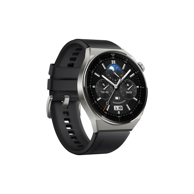 Huawei Watch GT3 Pro 46mm Odin-B19S Active Fluororubber 55028468 von buy2say.com! Empfohlene Produkte | Elektronik-Online-Shop