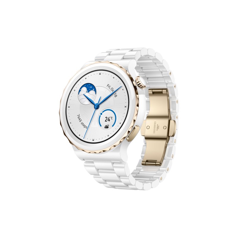Huawei Watch GT 3 Pro Ceramic White 55028824 von buy2say.com! Empfohlene Produkte | Elektronik-Online-Shop