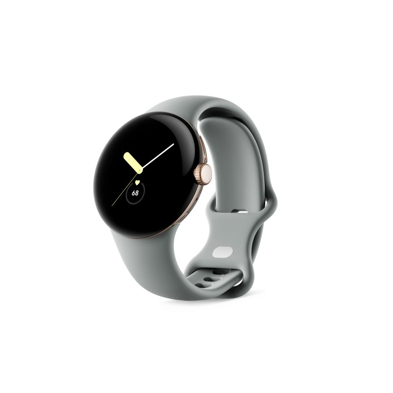 Google Pixel Watch Champagne Gold/Hazel WiFi GA04123-DE fra buy2say.com! Anbefalede produkter | Elektronik online butik