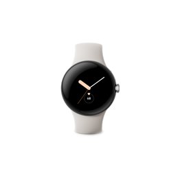 Google Pixel Watch Polished Silver/Chalk Wi-Fi GA03182-DE fra buy2say.com! Anbefalede produkter | Elektronik online butik