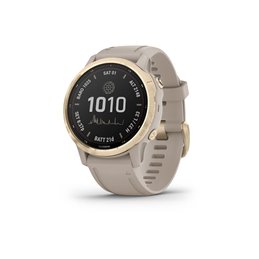 Garmin fenix 6S Pro Solar Edition Whitegold with beige Armband 010-02409-11 from buy2say.com! Buy and say your opinion! Recommen