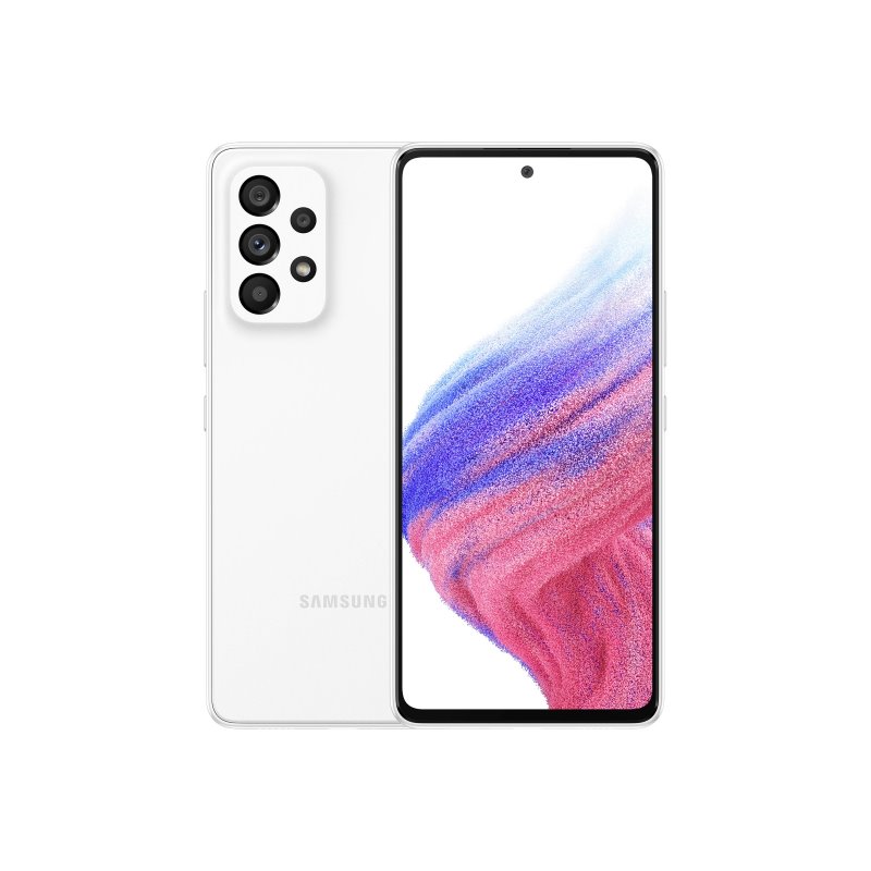 Samsung Galaxy A53 256GB (5G Awesome White) SM-A536BZWLEUE от buy2say.com! Препоръчани продукти | Онлайн магазин за електроника Samsung Galaxy A53 256GB (5G Awesome White) SM-A536BZWLEUE от buy2say.com! Препоръчани продукти | Онлайн магазин за електроника