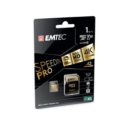 Emtec MicroSDXC 1TB SpeedIN PRO CL10 100MB/s FullHD 4K UltraHD alkaen buy2say.com! Suositeltavat tuotteet | Elektroniikan verkko