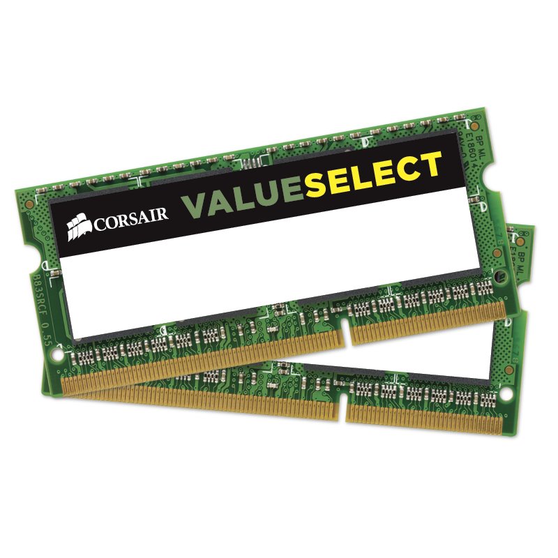 Corsair 16GB 2 x 8GB DDR3 1600MHz 204-pin SO-DIMM CMSO16GX3M2C1600C11 alkaen buy2say.com! Suositeltavat tuotteet | Elektroniikan