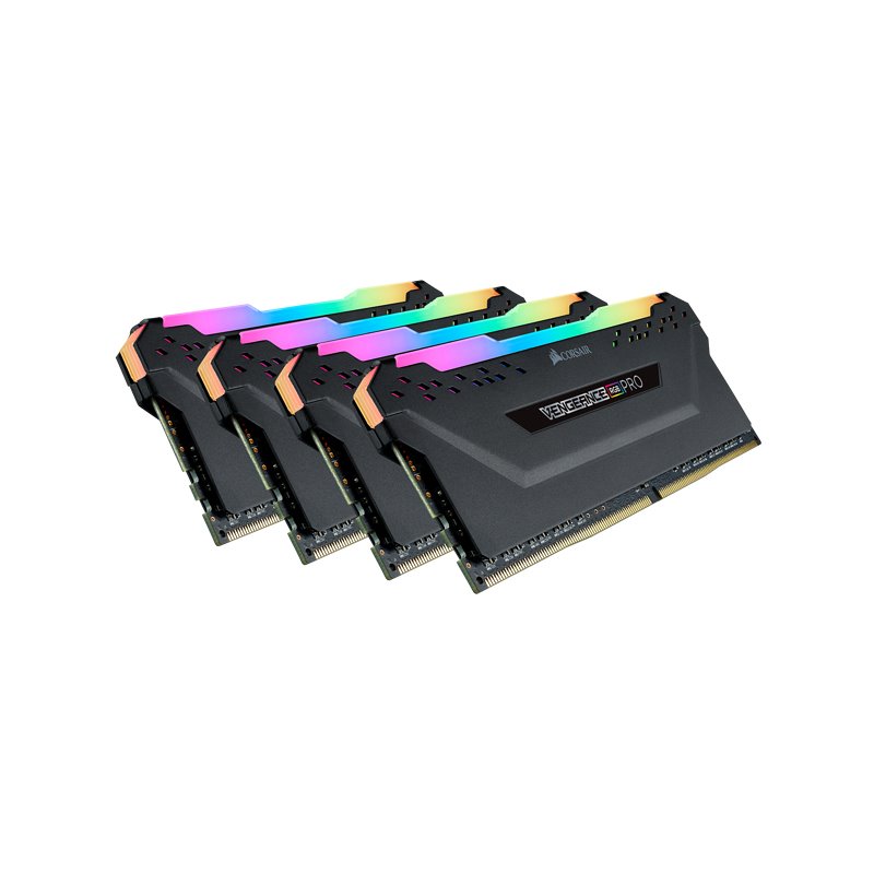 Corsair Vengeance RGB Pro 64GB 4 x 16GB DDR4 3600MHz CMW64GX4M4D3600C18 от buy2say.com!  Препоръчани продукти | Онлайн магазин з