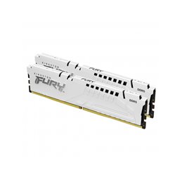 Kingston DDR5 2x16GB 32GB 5600-40 Beast White K2 KFY XMP KF556C40BWK2-32 fra buy2say.com! Anbefalede produkter | Elektronik onli