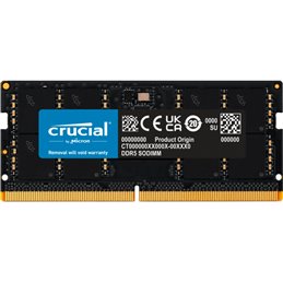 Crucial 32GB 1 x 32GB DDR5 4800MHz 262-pin SO-DIMM CT32G48C40S5 von buy2say.com! Empfohlene Produkte | Elektronik-Online-Shop