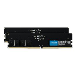 Crucial 32GB Kit 2 x 16GB DDR5 4800 UDIMM CL40 CT2K16G48C40U5 from buy2say.com! Buy and say your opinion! Recommend the product!