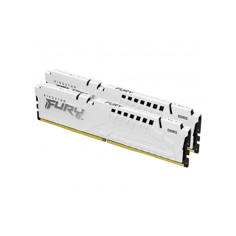 Kingston Fury Beast 64GB 2x32GB DDR5 6000MT/s XMP White KF560C40BWK2-64 от buy2say.com!  Препоръчани продукти | Онлайн магазин з