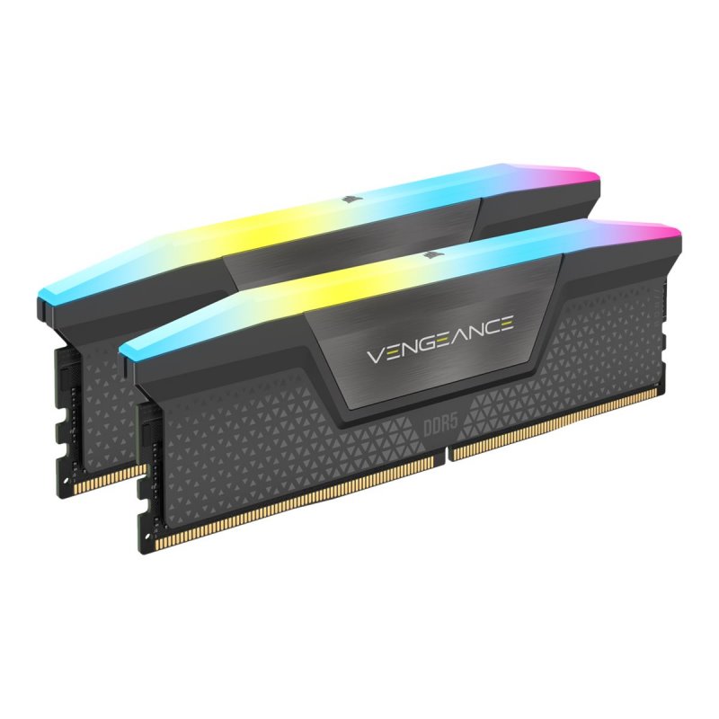 Corsair Vengeance RGB 64GB 2 x 32GB DDR5 DRAM C40CMH64GX5M2B5200Z40K från buy2say.com! Anbefalede produkter | Elektronik online 