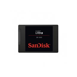 SanDisk Ultra 3D SSD 500GB 2.5 Intern 560MB/s 6Gbit/s SDSSDH3-500G-G26 fra buy2say.com! Anbefalede produkter | Elektronik online