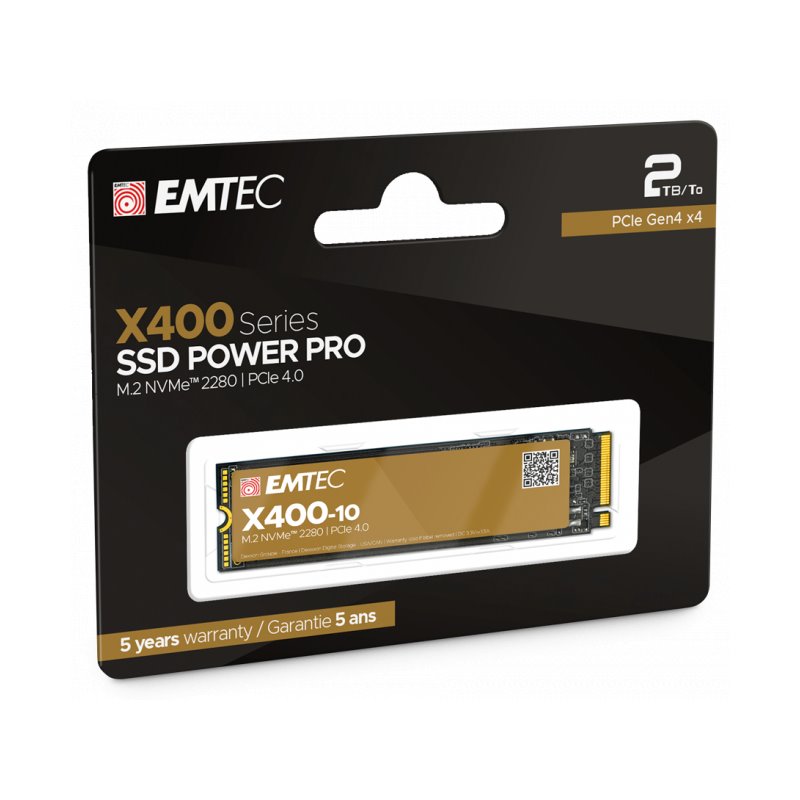 Emtec Internal SSD X410 2TB M.2 2280 SATA 3D NAND 7500MB/sec fra buy2say.com! Anbefalede produkter | Elektronik online butik