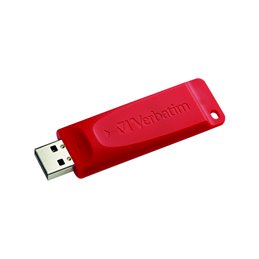 Verbatim USB FLASH Store nGo Red Retract 16GB 96317 fra buy2say.com! Anbefalede produkter | Elektronik online butik