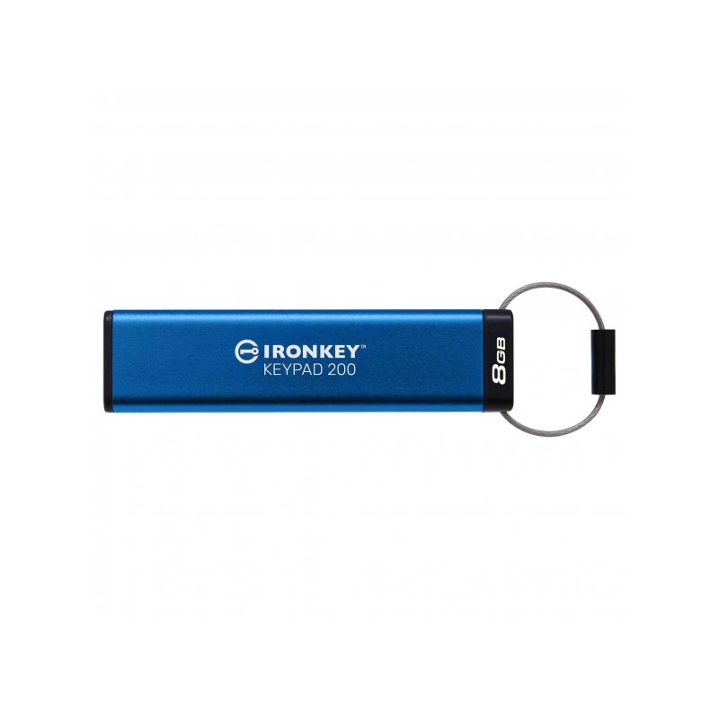 Kingston IronKey Keypad 200 USB Flash 8GB IKKP200/8GB från buy2say.com! Anbefalede produkter | Elektronik online butik